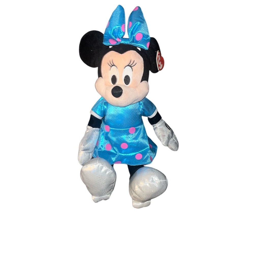 Disney Minnie Mouse Plush Toy - Blue and Pink